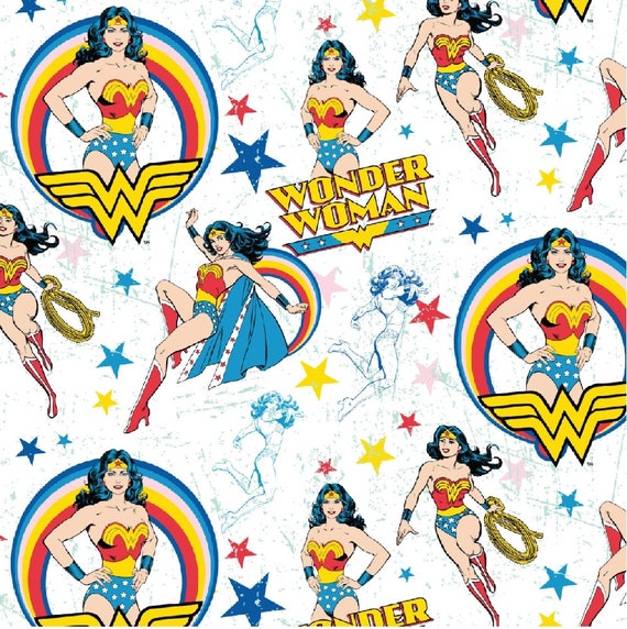 FS662_1 Wonder Woman Superhero Stretch en tela de forro polar - Etsy España FS662_1 Wonder Woman Superhero Stretch en tela de forro polar - Etsy España