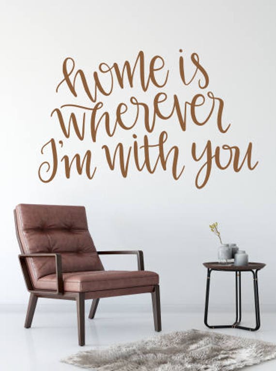 Wall Art Wall Decal Inspirational Decal VInyl Lettering Etsy