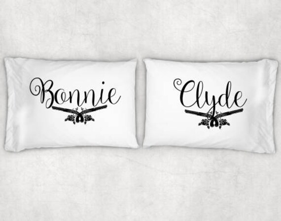 Pillow Case Set Couples Pillow Case Setcustom Pillow Case Etsy