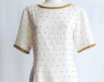 Vestido dorado - Etsy España Vestido dorado - Etsy España