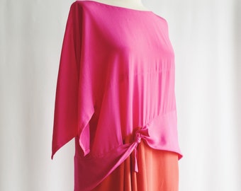 Red and Pink Sonia Rykiel Dress