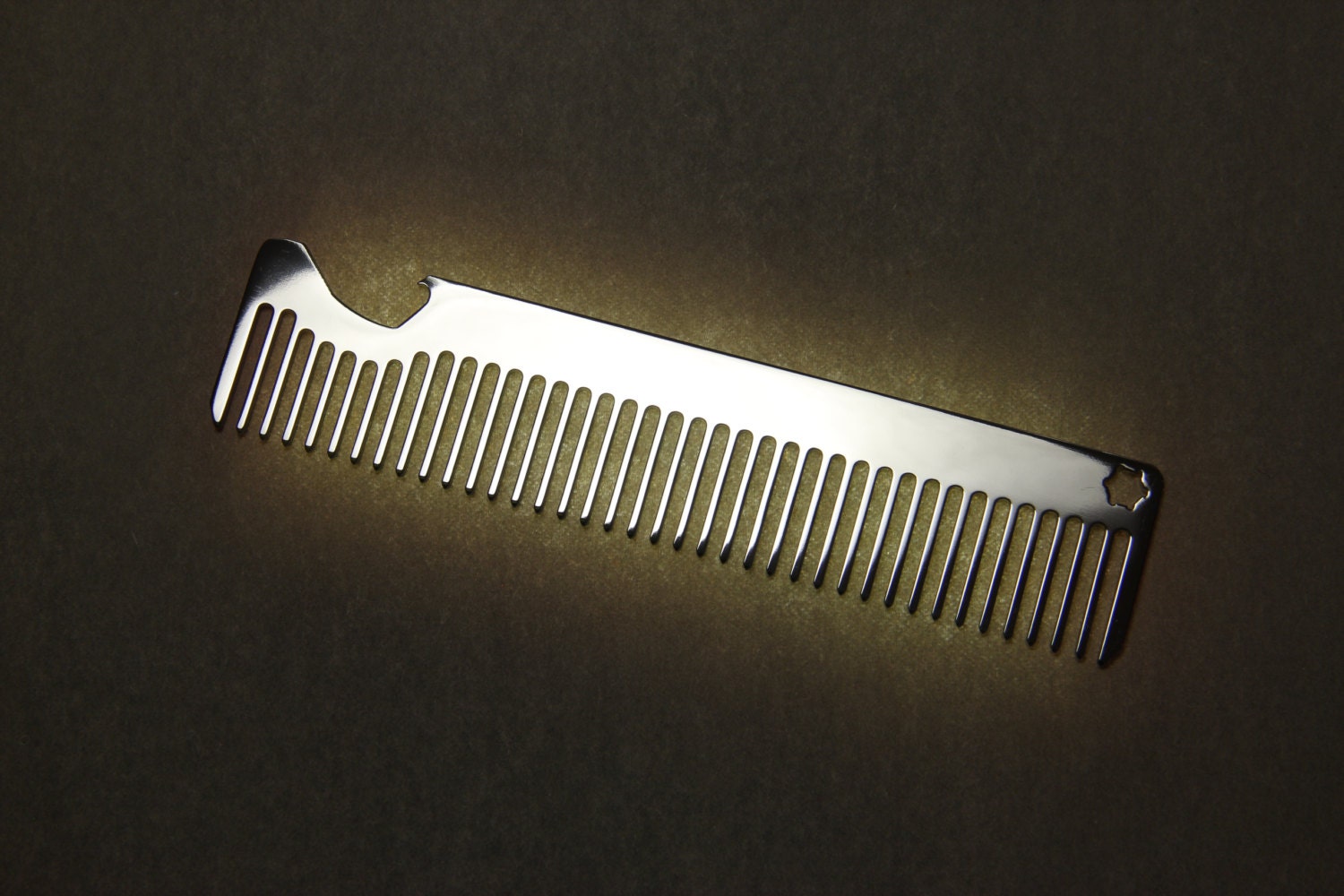 Steel Metal Men's Beard Hair Mustache Comb with Etsy