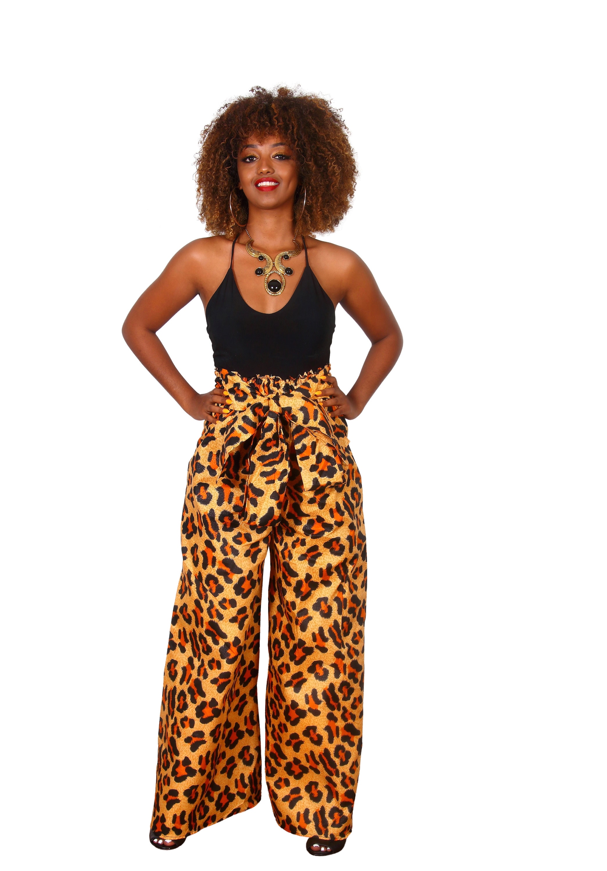 Leopard Print Palazzo Pants, Palazzo Pants, African Print Pants, Ankara  Pants, African Clothing for Women, Wide Bottom Pants, Leopard Pants -   New Zealand