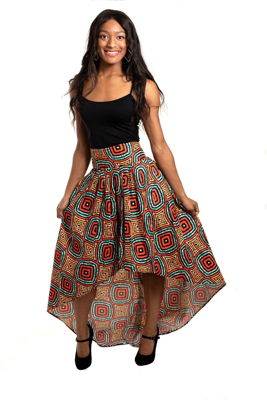 Ojana High Waist Skirt Black