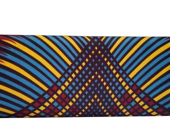 Sarah African Print Clutch, Bags and Purses, African Print Ankara Clutch, Multicolor Clutch,  African Bag, African Accessories