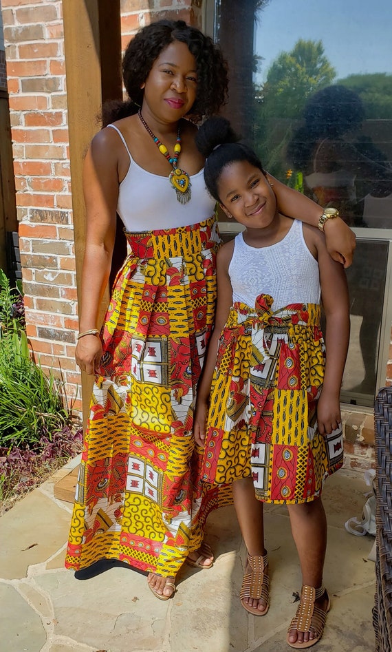 african skirt outfits