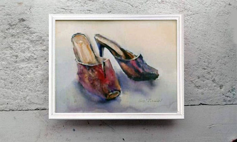 Schuhe Mädchenraum Bild Schuh Bild Aquarell Mode Schuhe | Etsy Die roten Schuhe Foto & Bild | stillleben, schuhe, high