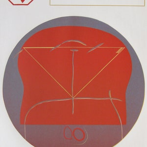 Hans Martin Erhardt - Original Colour Woodcut Exhibition Poster - 1969/70