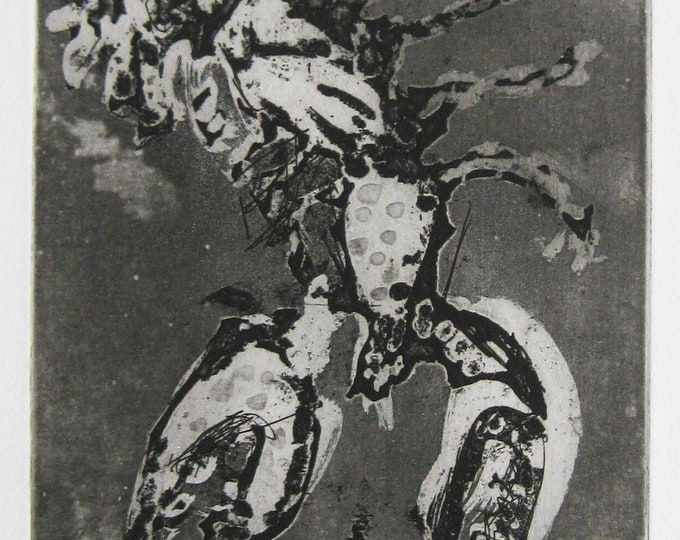 Reinhard Drenkhahn - "Lobster" - Orignal Etching (Studio Stamp) - 1979
