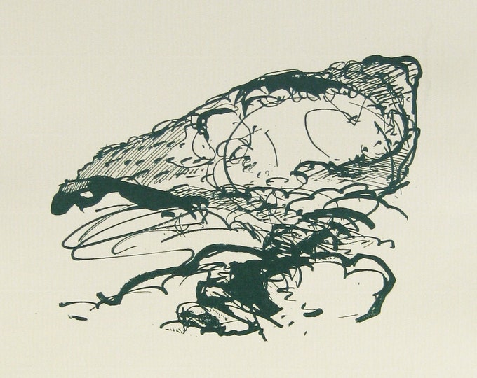 Christian Paul Damsté - "Composition" - Hand Signed Screen Print - 2001