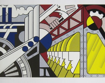 Roy Lichtenstein  - "Museum Ludwig" - Screen Print Poster - 1989
