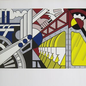 Roy Lichtenstein - "Museo Ludwig" - Manifesto serigrafico - 1989