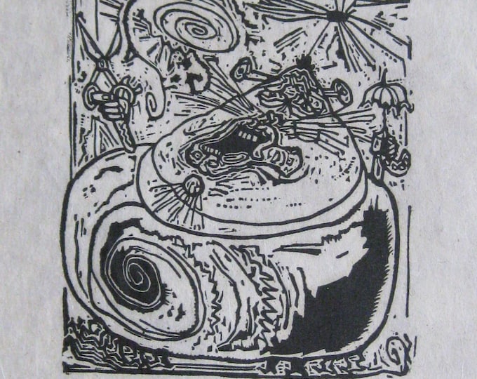 Hans Orlowski - Hand Signed Woodcut - (SN - 5/20)