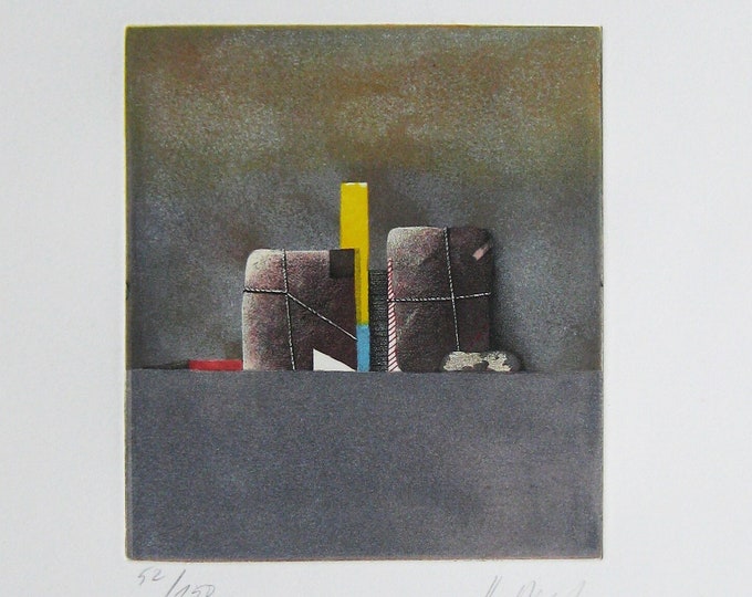 Karl Korab - "Still Life" - Hand Signed Etching - 1985 (S/N - 52/150)