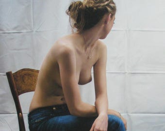 Peter Handel  - "Karina" - Photorealist - Handsigned (S/N - 43/50)