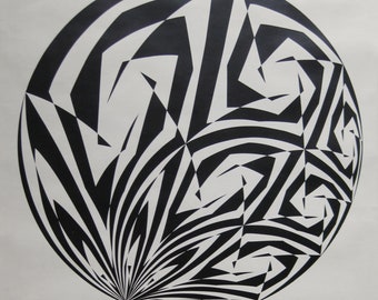 Hans Hinterreiter  - XXL Lithograph Exhibition Poster - 1973