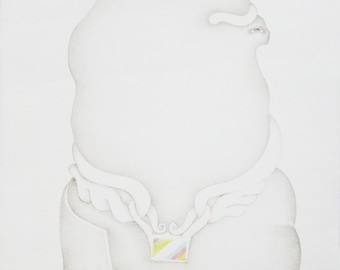 Jörg Remé - "Composition" - Hand Signed Colour Lithograph, 1972 (SN - 12/100)