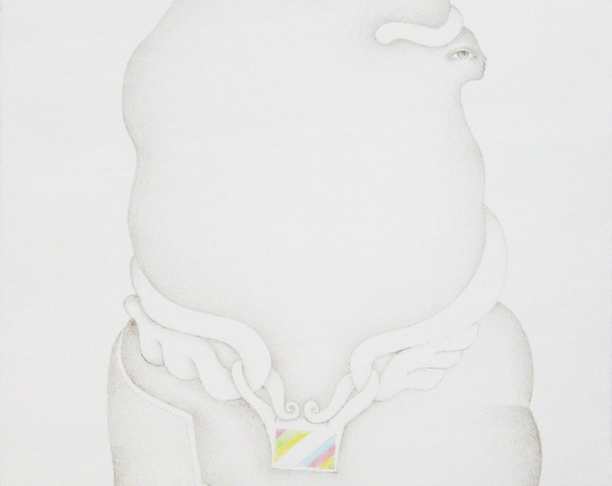 Jörg Remé - "Composition" - Hand Signed Colour Lithograph, 1972 (SN - 12/100)