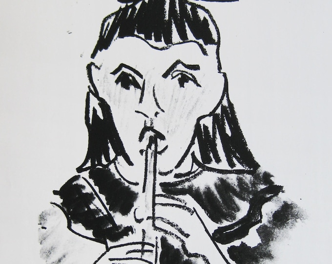 MAX PECHSTEIN - Original Exhibition Poster, 1988