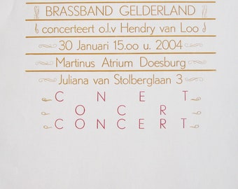 Ben Joosten - Original Screenprint Poster - 2004