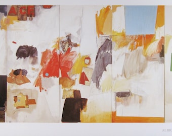 Robert Rauschenberg - "ACE" - XL Colour Offset Lithograph - 1991