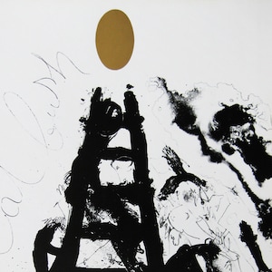 Josep Guinovart  - Galeria Antonio Machón, Madrid - Lithograph Exhibition Poster - 1985