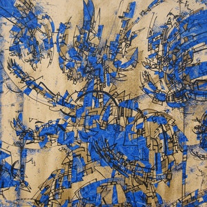 Alan Sundberg -  &quot;Flock of birds&quot; - Plate signed Serigraph