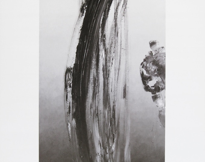 Gerhard Richter - "Strich" - Large Original Offset Lithograph  (Edition 500) -  Ref. CR:194-9