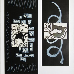 Luis Cordillo  - &quot;Galeria Joan Prats&quot; - Lithograph Exhibition Poster - 1988