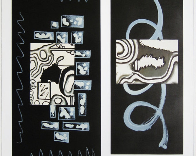 Luis Cordillo  - "Galeria Joan Prats" - Lithograph Exhibition Poster - 1988
