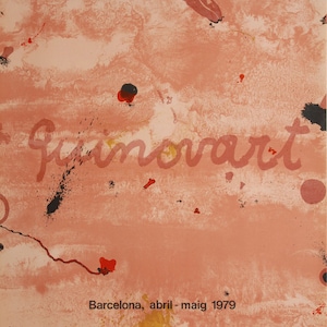 Josep Guinovart  - Galeria Joan Prats, Barcelona - Lithograph Exhibition Poster - 1979
