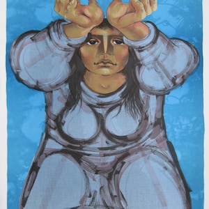 Jorge Dumas - "The Offering" - Handsigned Lithograph