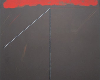 Alfons Borrell  - Galeria Joan Prats - Lithograph Exhibition Poster - 1979