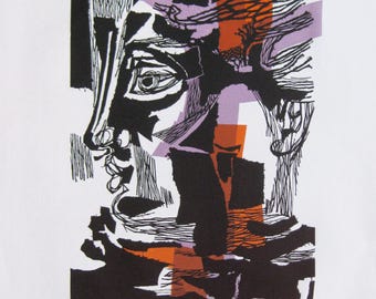 Hans Orlowski - Hand Signed Colour Woodcut - 1962 (S/N - 31/50)