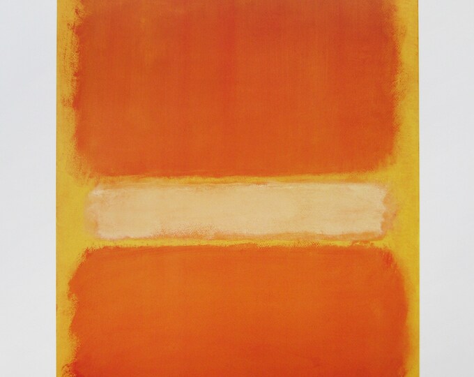 Mark Rothko - "Untitiled - 1956" - Colour Offset Lithograph