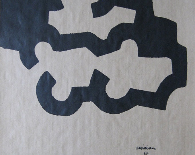 Eduardo Chillida - Original Plate signed Lithograph, 1980