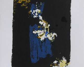 Marino Marini - "Abstract" - Colour Screen Print - 1968