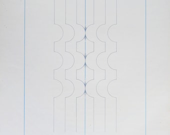 Don Kunkel - "Galeria Carl van der Voort - IBIZA "- Large Hand Signed Lithograph Poster - 1971 (S/N - 5/12)