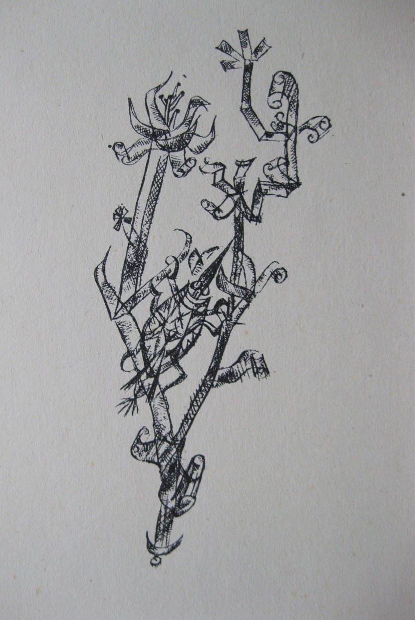 Paul Klee riesenblattlaus 1920 Lithograph - Etsy
