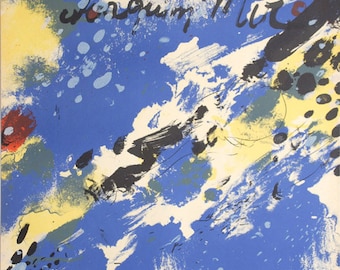 Josep Guinovart  - Sala Pelaires, Mallorca - Lithograph Exhibition Poster - 1980