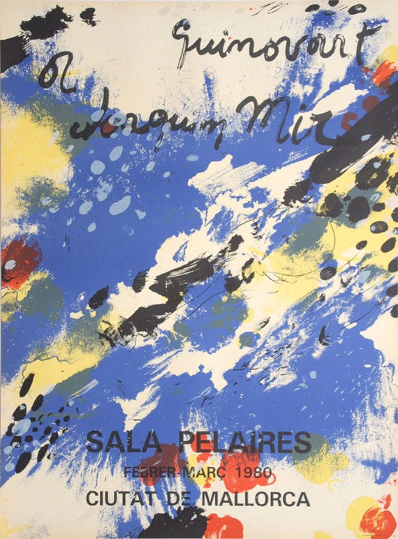 Josep Guinovart - Sala Pelaires, Mallorca - Lithograph Exhibition