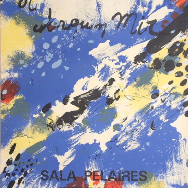 Josep Guinovart - Sala Pelaires, Mallorca - Affiche d'exposition lithographique - 1980