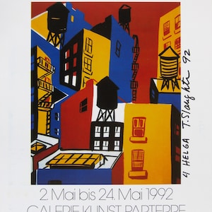 Tom Slaughter - &quot;Views of New York&quot; - Hand Signed Exhibition Poster - 1992
