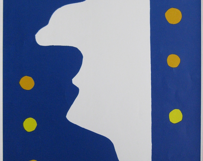 Henri Matisse - "Monsieur Loyal" -  Offset Lithograph - (Jazz 1992)