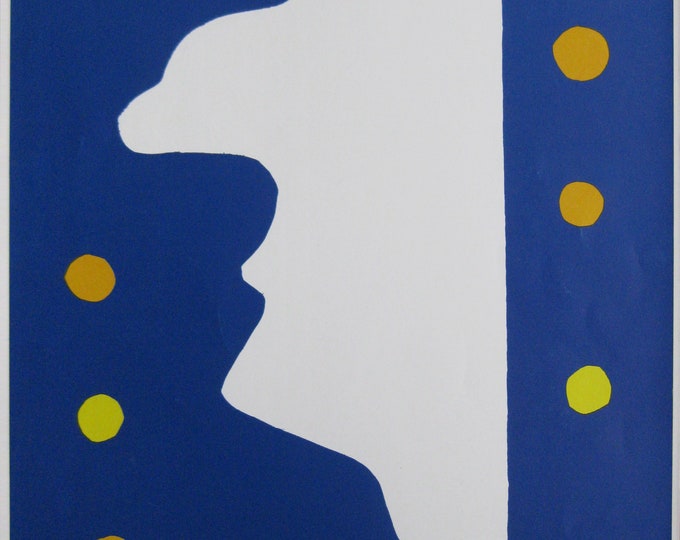 Henri Matisse - "Monsieur Loyal" -  Offset Lithograph - (Jazz 1992)