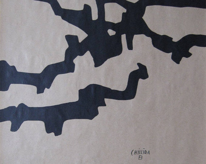 Eduardo Chillida - Original Plate signed Lithograph, 1980