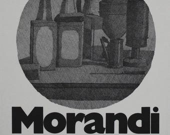 GIORGIO MORANDI - "Galeria Marino" - Original Lithograph Poster, Rome 1954