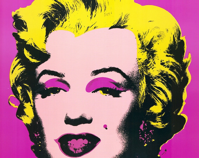 Andy Warhol  - "Marilyn - Pink" - Colour Offset Lithograph, 1993
