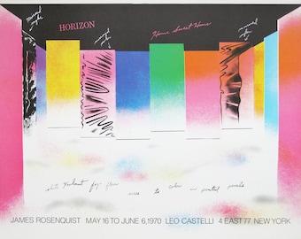 ジェームズ・ローゼンクイスト オリジナルアートポスター - 30.9インチ