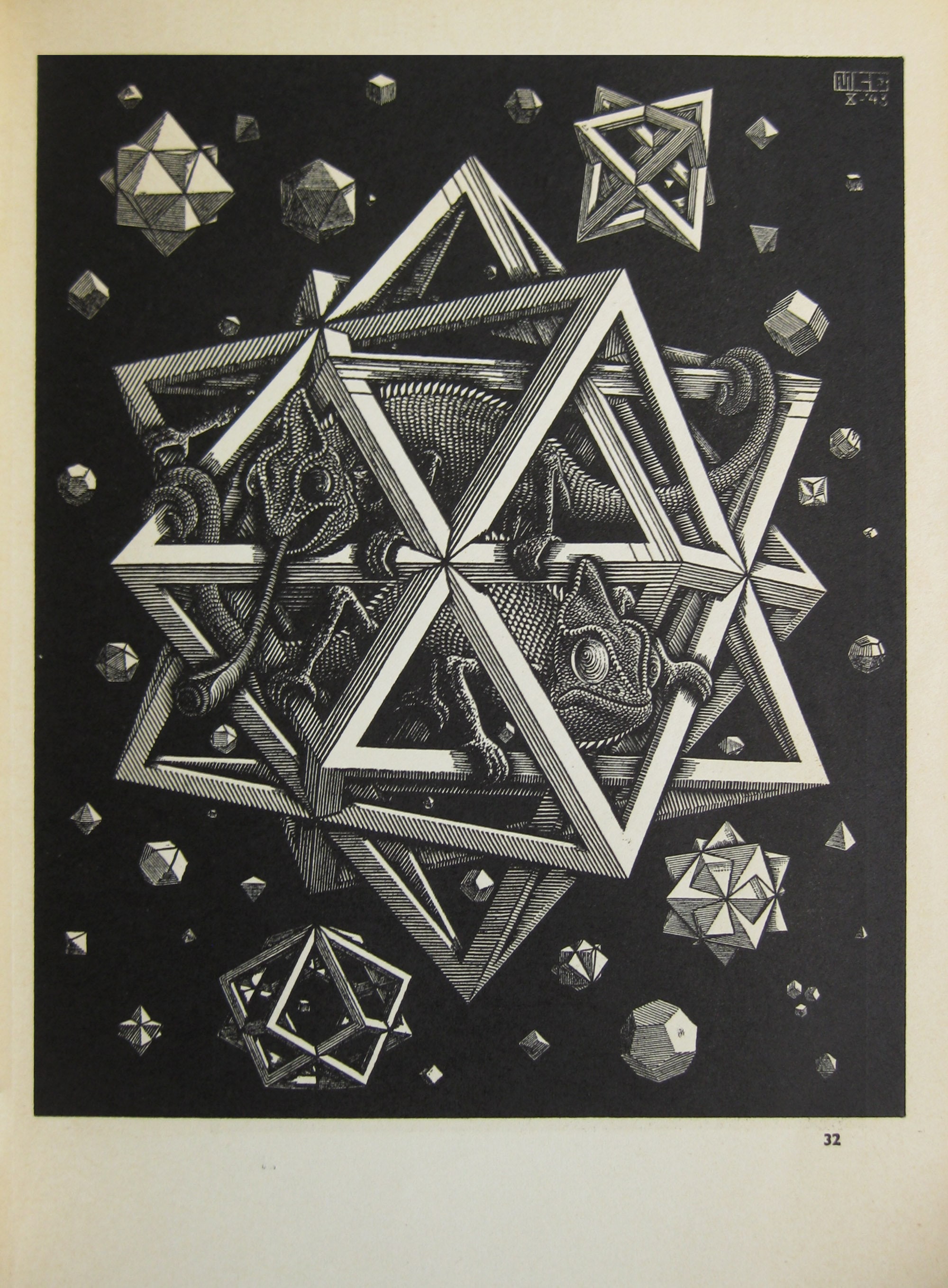 MC ESCHER Original Exhibition Catalogue 1954